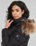 Ruhák Női Steppelt kabátok Superdry CODE MTN HOOD FUJI LUXE JKT Fekete
