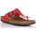 Cipők Női Szandálok / Saruk Interbios PAPUCS  7110 Piros