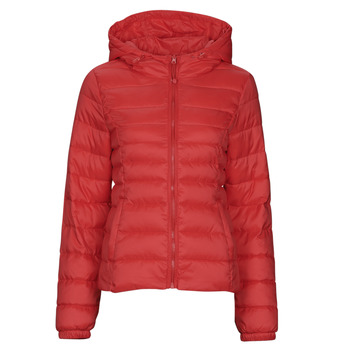 Ruhák Női Steppelt kabátok Only ONLTAHOE HOOD JACKET OTW NOOS Piros