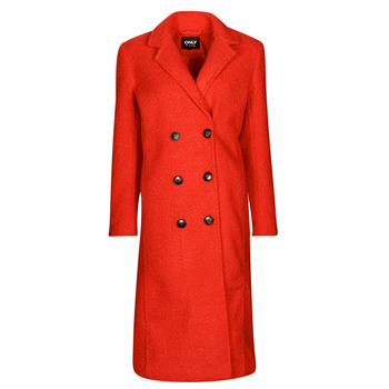 Ruhák Női Kabátok Only ONLPIPER  COAT CC OTW Piros