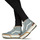 Cipők Női Magas szárú edzőcipők Vans SK8-HI TAPERED STACKED Kék