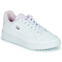 Cipők Női Rövid szárú edzőcipők adidas Originals NY 90 W Fehér / Rózsaszín