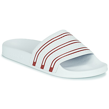 Cipők strandpapucsok adidas Originals ADILETTE Fehér / Piros