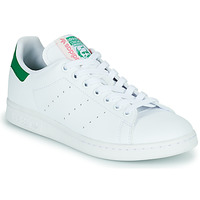 Cipők Női Rövid szárú edzőcipők adidas Originals STAN SMITH W Fehér / Zöld