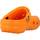 Cipők Lány Lábujjközös papucsok Crocs CLASSIC CLOG K Narancssárga
