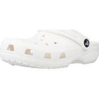 Cipők Lány Lábujjközös papucsok Crocs CLASSIC CLOG K Fehér