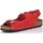 Cipők Női Szandálok / Saruk Interbios PAPUCS  7112 Piros