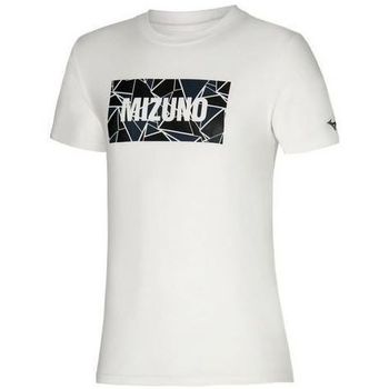 Ruhák Férfi Rövid ujjú pólók Mizuno Athletic Tee Fehér