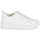 Cipők Női Magas szárú edzőcipők Palladium EGO 03 LEA~WHITE/WHITE~M Fehér