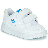 Cipők Gyerek Rövid szárú edzőcipők adidas Originals NY 90 CF I Fehér / Kék