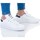 Cipők Gyerek Rövid szárú edzőcipők adidas Originals Stan Smith J Fehér