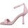 Cipők Női Szandálok / Saruk Elvio Zanon 3601 Cuir Femme Glicine Lila