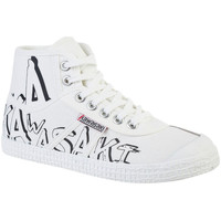 Cipők Férfi Magas szárú edzőcipők Kawasaki FOOTWEAR -  Graffiti Canvas Boot K202415 1002 Fehér