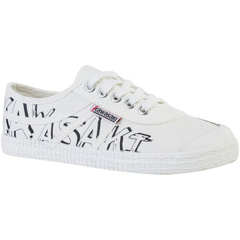 Cipők Férfi Rövid szárú edzőcipők Kawasaki FOOTWEAR -  Graffiti Canvas Shoe K202416 1002 Fehér