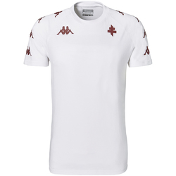 Ruhák Gyerek Rövid ujjú pólók Kappa T-shirt enfant FC Metz 2021/22 ancone Fehér