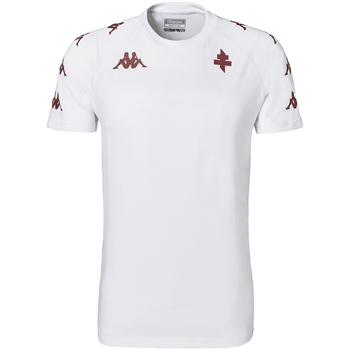 Ruhák Gyerek Rövid ujjú pólók Kappa T-shirt enfant FC Metz 2021/22 ancone Fehér