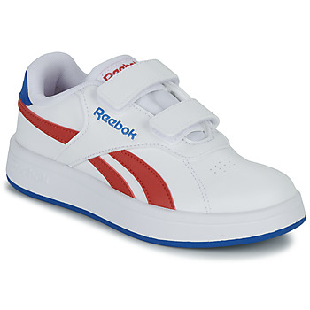 Cipők Fiú Rövid szárú edzőcipők Reebok Classic REEBOK AM COURT ALT Fehér / Piros / Kék