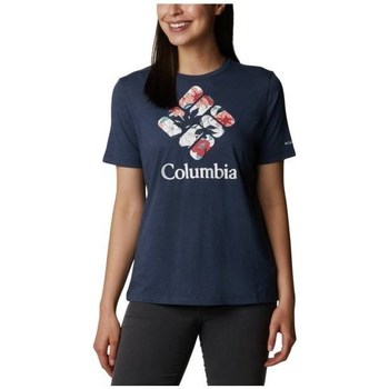Ruhák Női Rövid ujjú pólók Columbia Bluebird Day Relaxed Tengerészkék