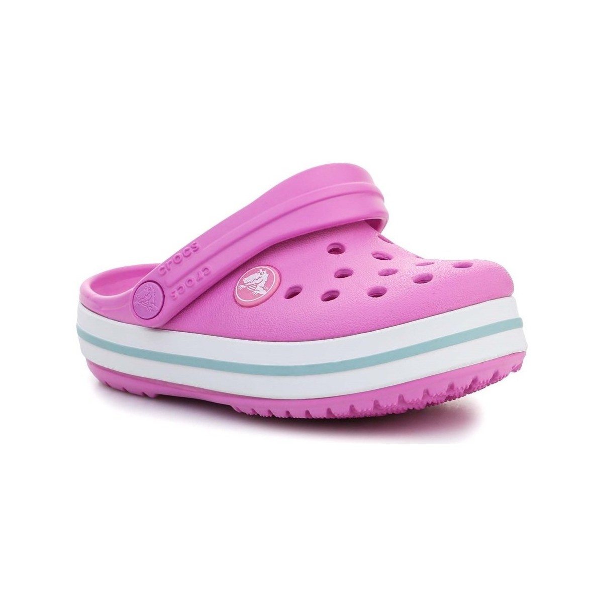 Cipők Gyerek Oxford cipők & Bokacipők Crocs Crocband Clog K Rózsaszín