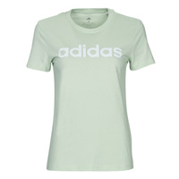 Ruhák Női Rövid ujjú pólók adidas Performance W LIN T Zöld / Vászon