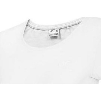 Ruhák Női Rövid ujjú pólók 4F TSD350 Fehér