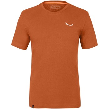 Ruhák Férfi Pólók / Galléros Pólók Salewa Pure Dolomites Hemp Men's T-Shirt 28329-4170 Narancssárga