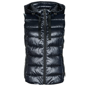 Ruhák Női Steppelt kabátok Esprit RCS Tape Vest Fekete