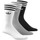 Fehérnemű Férfi Zoknik adidas Originals Solid crew sock Fehér
