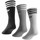Fehérnemű Férfi Zoknik adidas Originals Solid crew sock Fehér