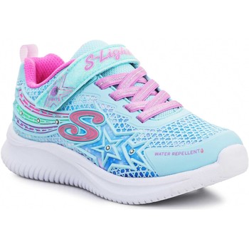 Cipők Lány Szandálok / Saruk Skechers Jumpsters- WISHFUL STAR 302323-AQPR Kék