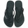 Cipők Női Lábujjközös papucsok Havaianas SLIM FLATFORM SPARKLE Fekete 