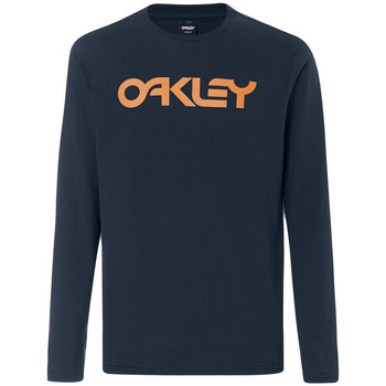 Ruhák Hosszú ujjú pólók Oakley T-shirt  Mark II Fathom PT Kék