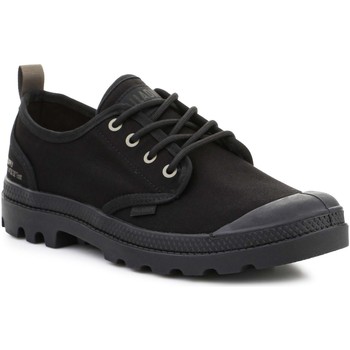 Cipők Rövid szárú edzőcipők Palladium Pampa  OX HTG SUPPLY BLACK/BLACK 77358-001-M Fekete 