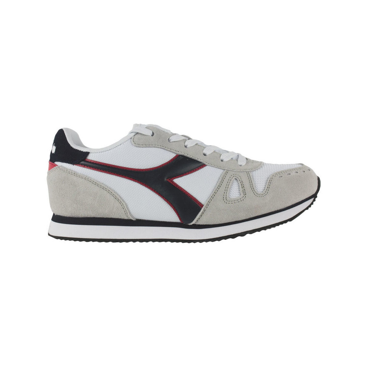 Cipők Férfi Divat edzőcipők Diadora SIMPLE RUN C9304 White/Glacier gray Fehér