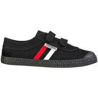 Cipők Gyerek Divat edzőcipők Kawasaki Retro Shoe W/velcro K204505 1001 Black Fekete 
