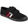 Cipők Női Divat edzőcipők Kawasaki Retro Shoe W/velcro K204505 1001S Black Solid Fekete 