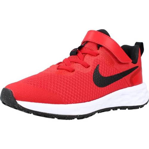 Cipők Fiú Rövid szárú edzőcipők Nike REVOLUTION 6 Piros