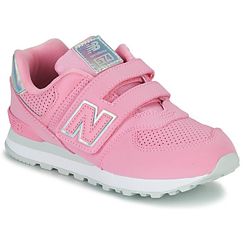 Cipők Gyerek Rövid szárú edzőcipők New Balance 574 Rózsaszín