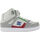 Cipők Gyerek Divat edzőcipők DC Shoes Pure high-top ADBS100242 GREY/GREY/GREEN (XSSG) Szürke