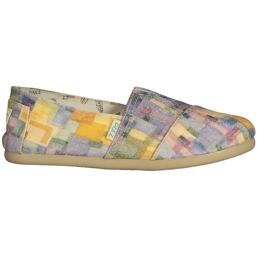 Cipők Női Gyékény talpú cipők Paez Gum Classic W - Print Watercolor Squares Sokszínű