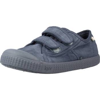 Cipők Lány Rövid szárú edzőcipők IGOR S10296 Kék