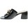 Cipők Női Lábujjközös papucsok Gabor 8171297 Fekete 