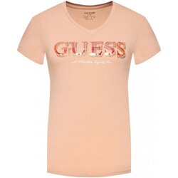 Ruhák Női Pólók / Galléros Pólók Guess W2GI05 J1300 Rózsaszín
