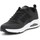 Cipők Férfi Rövid szárú edzőcipők Skechers Uno Sol Black/White 232248-BKW Fekete 