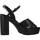 Cipők Női Szandálok / Saruk Lumberjack CROSSED ANKLE Fekete 