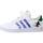 Cipők Fiú Rövid szárú edzőcipők adidas Originals GRAND COURT MMEL C Fehér