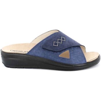 Cipők Női Papucsok Grunland CE0835 Kék
