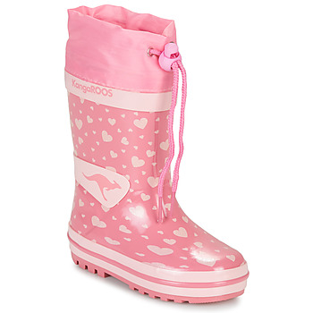 Cipők Lány Gumicsizmák Kangaroos K-Rain Rózsaszín