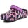 Cipők Lány Szandálok / Saruk Crocs Animal Print Clog Kids 207600-83G Sokszínű