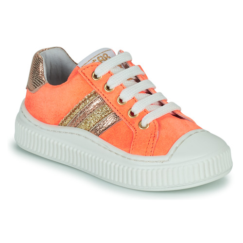 Cipők Lány Rövid szárú edzőcipők GBB WAKA Narancssárga